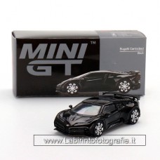 TSM Model Mini GT 1/64 Bugatti Centodieci Black