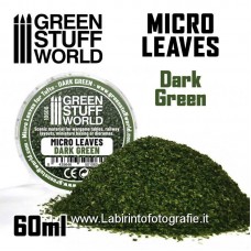 Green Stuff World Micro Leaves Dark Green