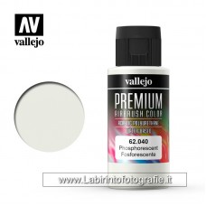 Vallejo Premium Airbrush Color Acrylic Polyurethane Water Based 62.040 Phosphorescent 60 ml