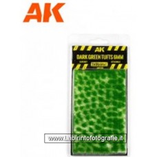 AK Interactive AK-8246 Dark Green Tufts 6mm