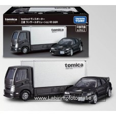 Takara Tomy Tomica Premium Transporter Mitsubischi Lancer Evolution VI GSR Die Cast