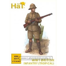 Hat 1/72 WWI British Infantry Tropical