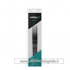 Vallejo Brush B02990 Definition Set Size 4/0 3/0 2/0