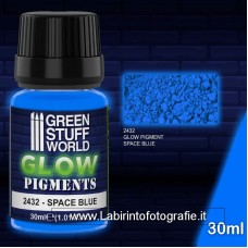 Green Stuff World Glow Pigments 30ml 2432 Space Blue