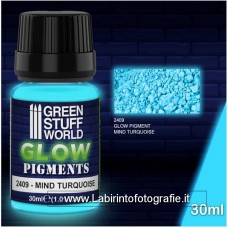 Green Stuff World Glow Pigments 30ml 2409 Mind Turquoise