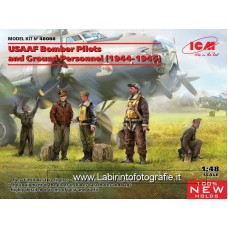 Icm 1/48 48088 USAAF Bomber Pilots and Ground Personnel 1944-1945