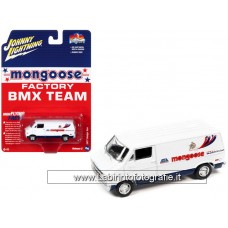 Johnny Lightning - Pop Culture - Mongoose Factory BMX Team 1977 Dodge Van
