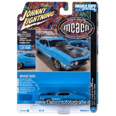 Johnny Lightning - Muscle Car U.S.A. 1971 Ford Torino Cobra Blue