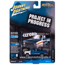 Johnny Lightning - Project in Progress - 1984 Ford Ranger Blue White