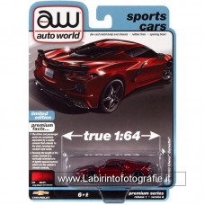 Auto World - Sports Cars - 1/64 - 2020 Chevy Corvette Red