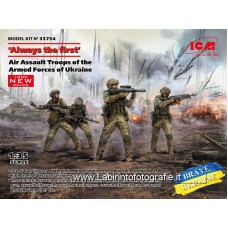 Icm 1/35 35754 Air Assault Troops of the Armed Forces of Ukraine Plastic Model Kit