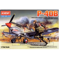 Academy 1/72 P-40B Plastic Model Kit