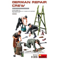 Miniart 1/35 - German Repair Crew Plastic Model Kit