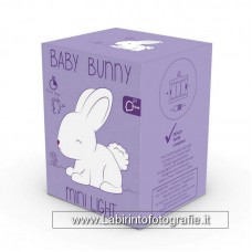 Dhink Mini Atmosphere Light PVC Color Changing Bunny