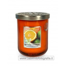 Heart and Home - Home Fragrance - 115g - Incontro di Agrumi Arancia Zeste di Limone