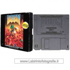 Fanattik Doom Commemorative Floppy Disk Antique Silver Edition