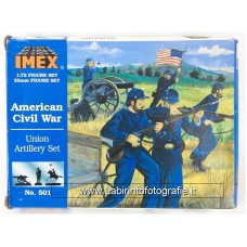 Imex 1/72 501 American Civil War Union Artillery Set