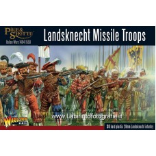 Warlord Pike and Shotte Italian Wars 1494-1559 Landsknecht Missile Troops 