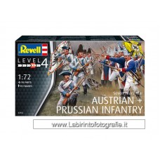 Revell 1/72 02452 Seven Years War Austrian Prussian Infantry