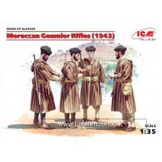 ICM 35565 WWII Moroccan Goumier Rifles 1943 1/35