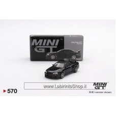 TSM Model Mini GT 1/64 570 Nissan Skyline GT-R Black Pearl