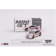 TSM Model Mini GT 1/64 564 Subaru Impreza WRC98 22 1999 Rally Tour de Corse
