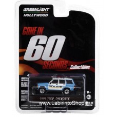 Greenlight - 1/64 - Hollywood Series - Gone in 60 Seconds - 1995 Jeep Cherokee