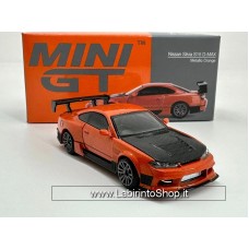 TSM Model Mini GT 1/64 581 Nissan Silvia S15 D-Max Metallic Orange