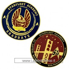 Star Trek 50th Anniversary Starfleet Academy Cadet Graduation Challenge Coin