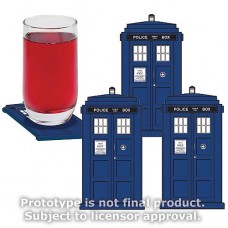 Doctor Who TARDIS Coasters (4-Pack)