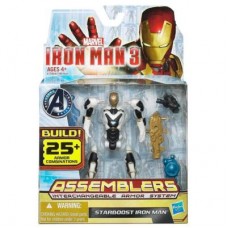 Marvel Iron Man 3 Avengers Initiative Assemblers Interchangeable Armor System Starboost Iron Man Figure