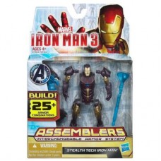 Marvel Iron Man 3 Avengers Initiative Assemblers Interchangeable Armor System Stealth Tech Iron Man Figure
