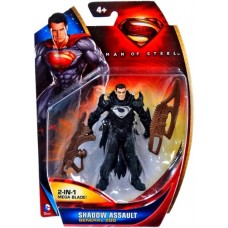 Superman Man of Steel Movie Action Figure - shadow assault