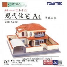 Tomytec The Building Collection 011-4 Modern House A4 (Villa Capri) (Model Train)