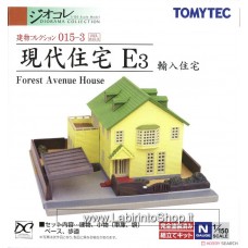 Tomytec 1/150 The Building Collection 015-3 Modern House E3 (Forest Avenue House) (Model Train)