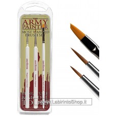 Army Painter - Most Wanted Brush Set - Insane datail - Regiment - Small Drybrush