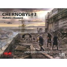 ICM 35903 Chernobyl 3 Rubble Cleaners 1/35