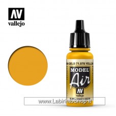 Vallejo Model Air 17ml 71.078 Yellow RLM04