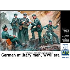 MasterBox 35211 German Infantry Men, WWII Era 1/35