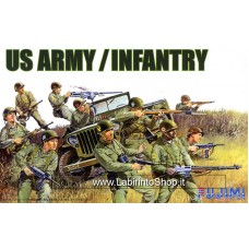 Fujimi US Army Infantry Set 1/72 (Plastic model)