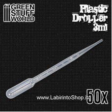 Green Stuff World 10 Long Droppers with Suction Bulb