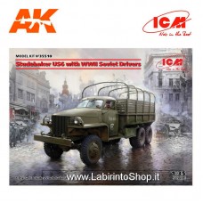 ICM 35510 Studebaker US6 With WWII Soviet Drivers