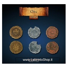 Legendary Coin - Orc - SET di 3 monete