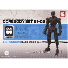 Fiftyseven Number 57 Armored Puppet Corebody + Diorama Base Set B1-02 (Plastic model)