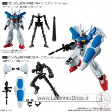 Mobile Suit Gundam G Frame 13 (Set of 2) (Shokugan) Frame + Armour Set Rx78GPO Fb