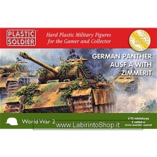 Plastic Soldier World War 2 German Panther Ausf A With Zimmerit 1/72