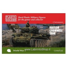 Plastic Soldier World War 2 British Cromwell Tank 1/72