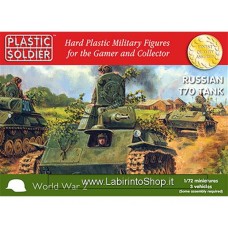 Plastic Soldier World War 2 T70 Tank 1/72