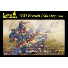 Caesar 1/72 WWI French Infantry 1914
