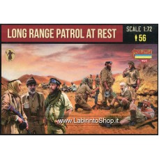 Strelets 1/72  Long Range Patrol At Rest